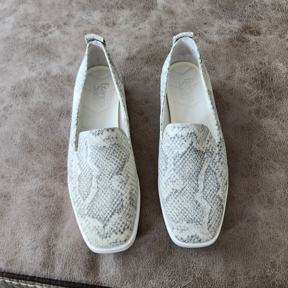 Franco Sarto Shoes - Franco Sarto Boston Womens Faux Leather Square Toe Loafers